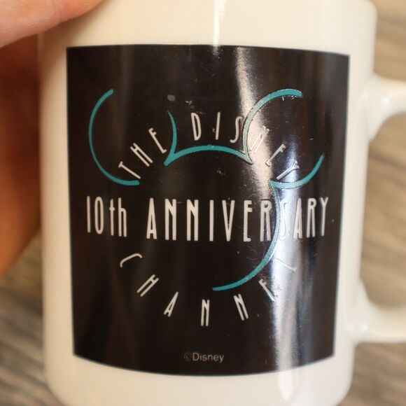 The Disney Channel 10th Anniversary Coffee MUG Legacy Collectible Rare Vintage - Picture 8 of 11